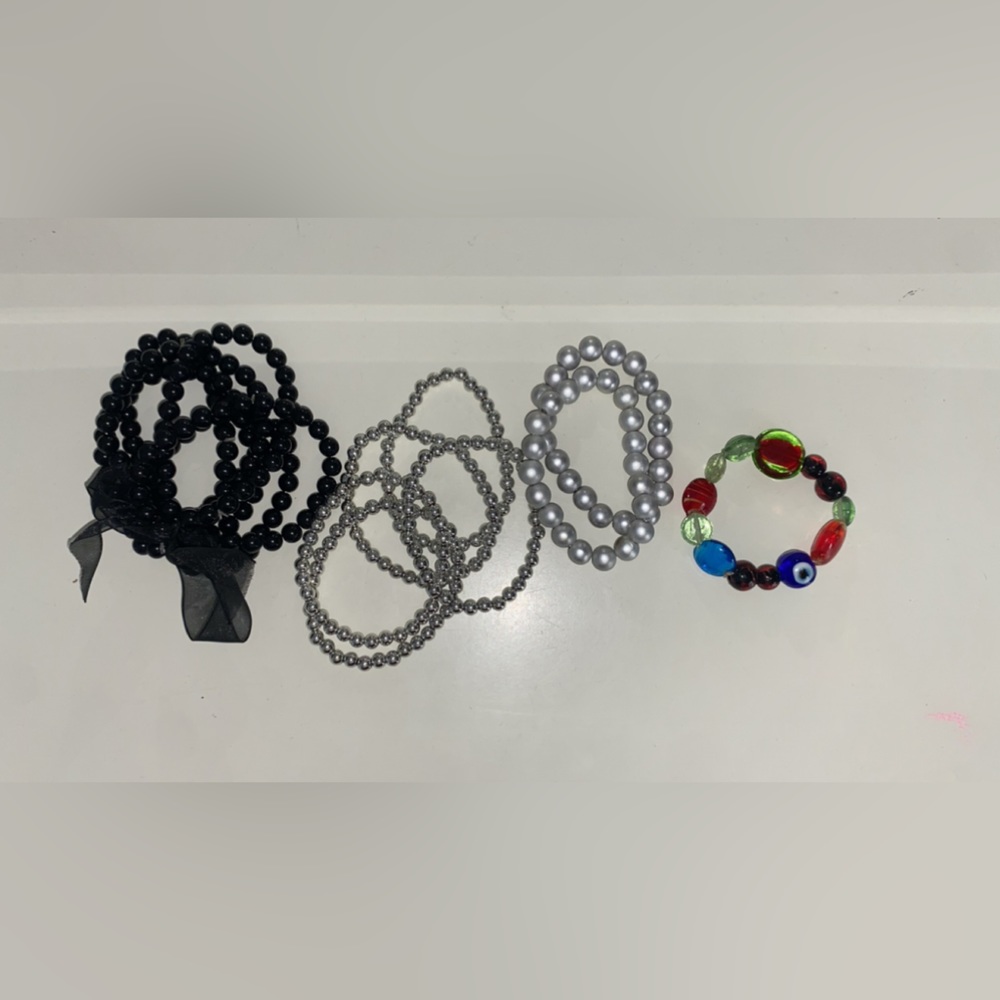 Beaded stretchy bracelets